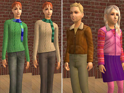 Sims 2 Clothing
